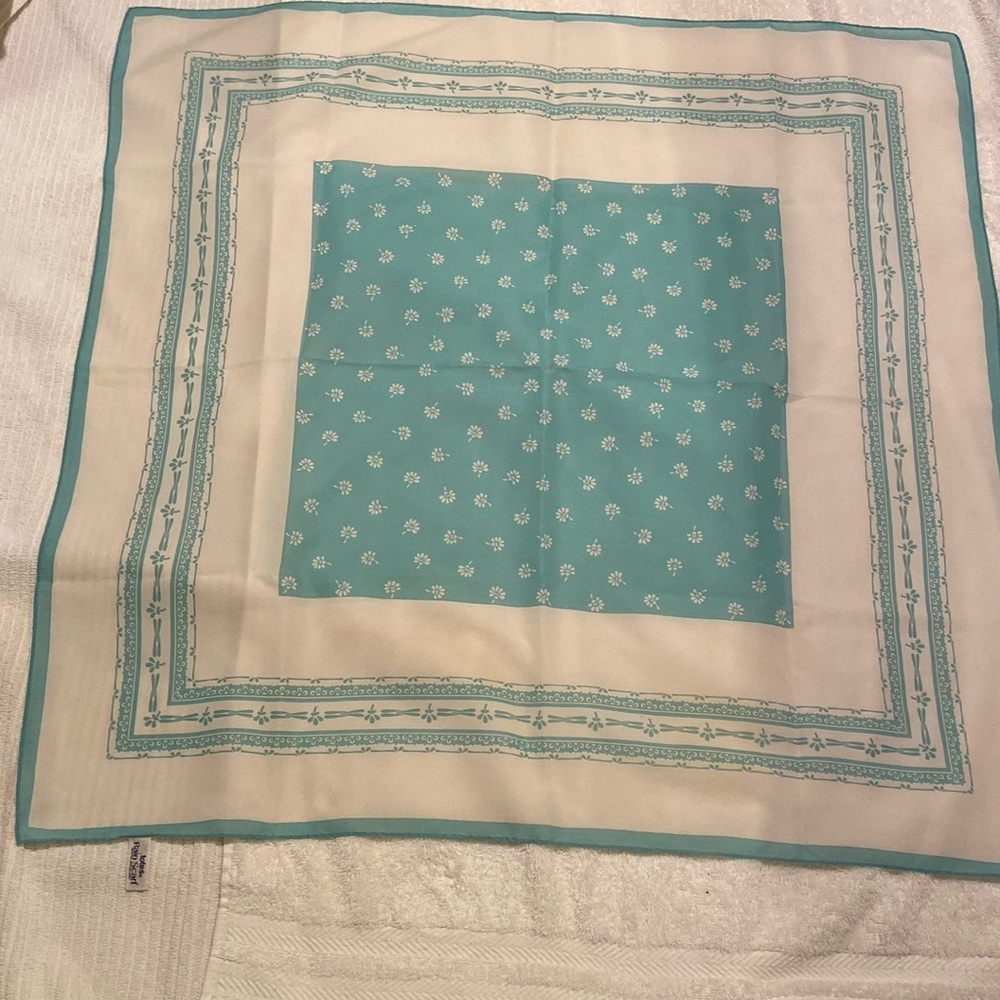 Vintage totes rain scarf- water repellent 1979 Japan
